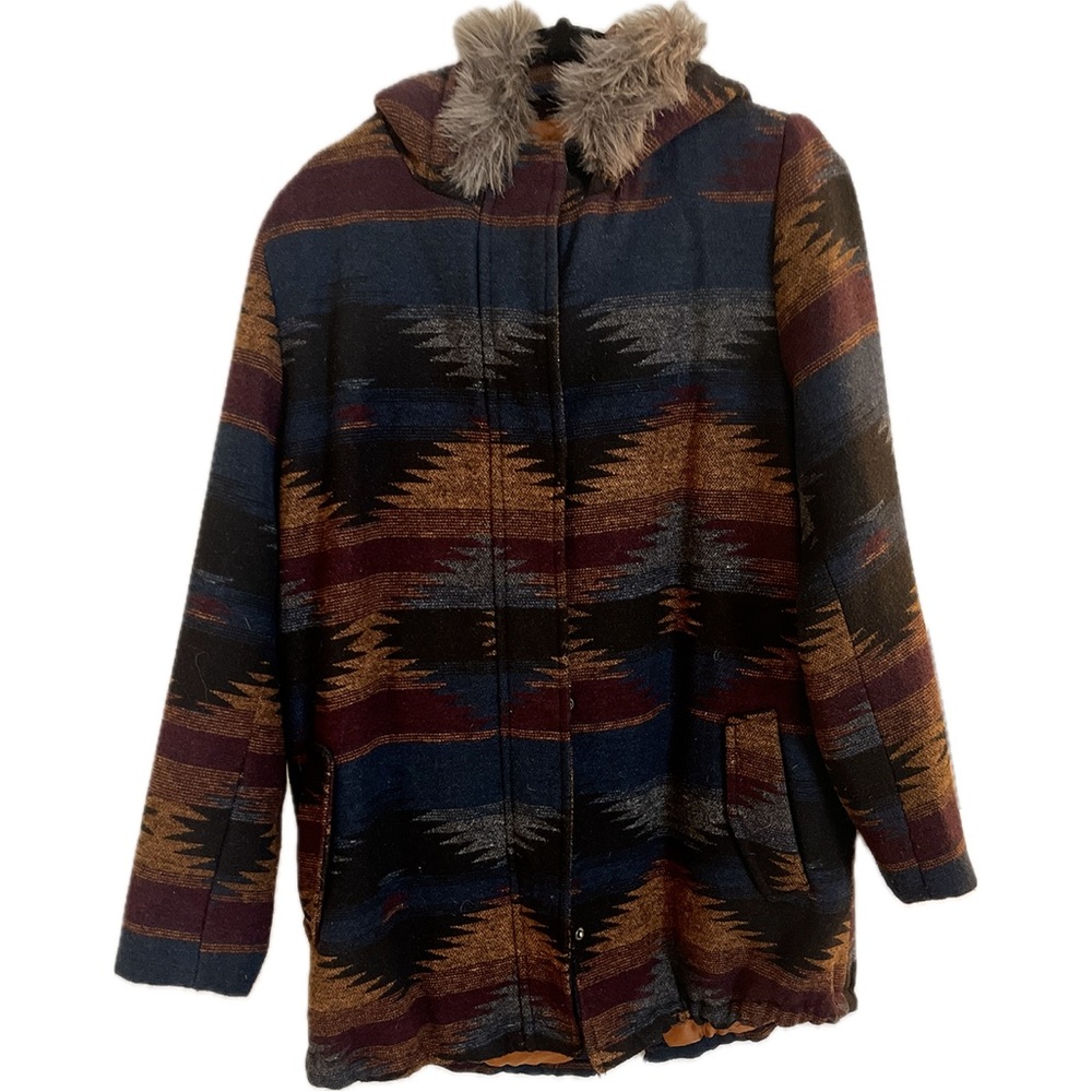 Mossimo Supply Co. Multicolor Patterned Utility J… - image 1